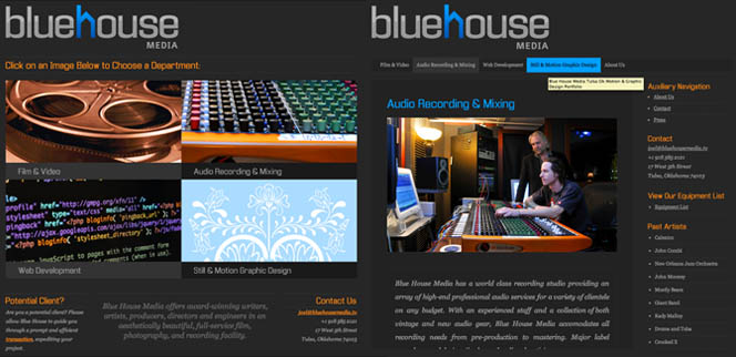 Blue Blue House Media Tulsa Video Production Website Design
