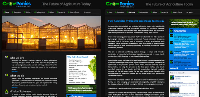 Growponics Americas Web Design Growponics Americas Web Design