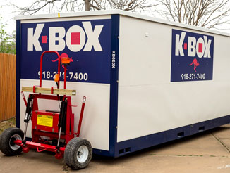 K-BOX Mobile Storage in Tulsa Logo